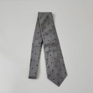Disney Parks Mickey Mouse Tie Black White